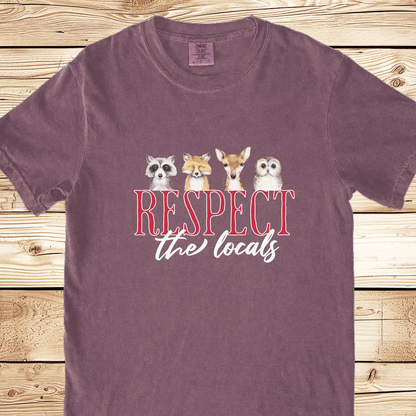 Respect The Locals Relaxed Fit Tee - Ramblin Road