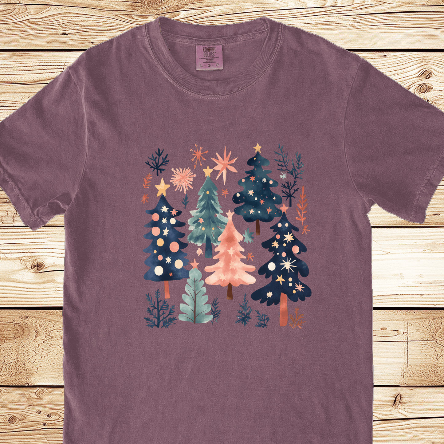 XMas Tree Relaxed Fit Tee - Ramblin Road